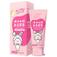 云南白药益生菌儿童牙膏 芝麻街版(6-12岁) 桃子果茶 60g