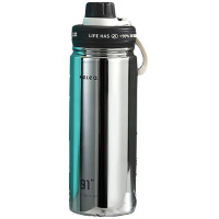 物生物 轻酷保温 杯600ml钛空银