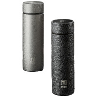 物生物 慕钛保温杯420ML内敛银