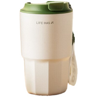 物生物简醇保温杯460ML -仙踪绿仙踪绿