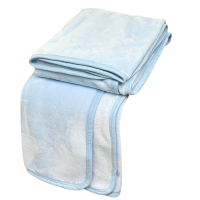 水星家纺DH蓝波湾法兰绒毯180cm×200cm/条127452