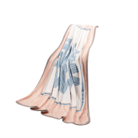 水星家纺DH巡音回廊法兰绒毯180cm×200cm/条126357