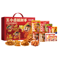王小卤卤味零食大礼包L2款1165g