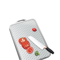 申魔 不锈钢砧板双面切菜板加厚案板厨房家用切菜剁骨菜板 不锈钢砧板SC22K09