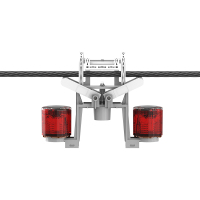 维莱奥斯 XHD1002A 2*0.4W IP67 红色 警示灯 (计价单位:盏) 红色