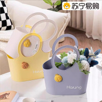 苏宁洗澡提篮手提篮子洗浴洗漱筐浴室用品收纳女男士澡蓝宿舍21