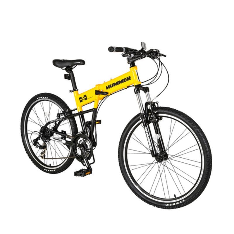 hummer 悍马伞兵系列26寸21速折叠山地自行车 pt-2610f/pt-2620fd