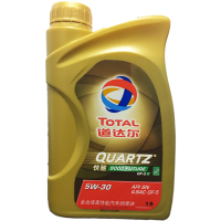 道达尔(TOTAL) 快驰（QUARTZ） 9000 全合成汽车润滑油 SN /GF-5 5W30 1L