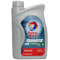 道达尔(TOTAL) 快驰7000半合成机油 5W30 SN/GF-5级 1升/ 1L