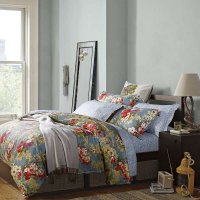 莱薇美式全棉斜纹印花床品四件套 春暖花开