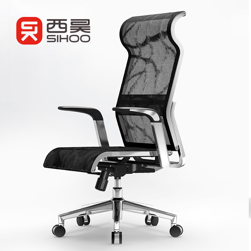 Sihoo西昊人体工学电脑椅 家用 老板转椅办公椅 网布透气电竞椅子