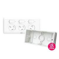 公牛(BULL)厨房专用电源插座10A防油烟插座带开关墙壁电源插足开关面板G10E603（送底盒）