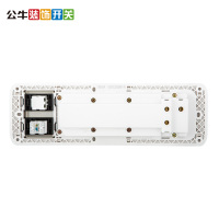 公牛(BULL)开关插座 电话电脑带开关G10E604香槟金电源插座网络面板墙壁插座（送底盒）