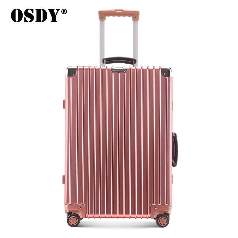 OSDY铝镁合金拉杆箱24寸铝框旅行箱金属行李箱万向轮登机箱20男女潮图片