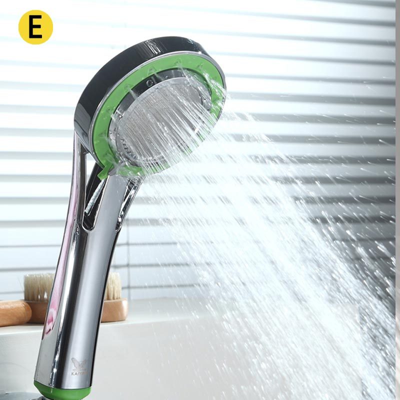 凯鹰kaiying花洒喷头莲蓬头挂墙式多功能增压手持淋浴花洒喷头bp09