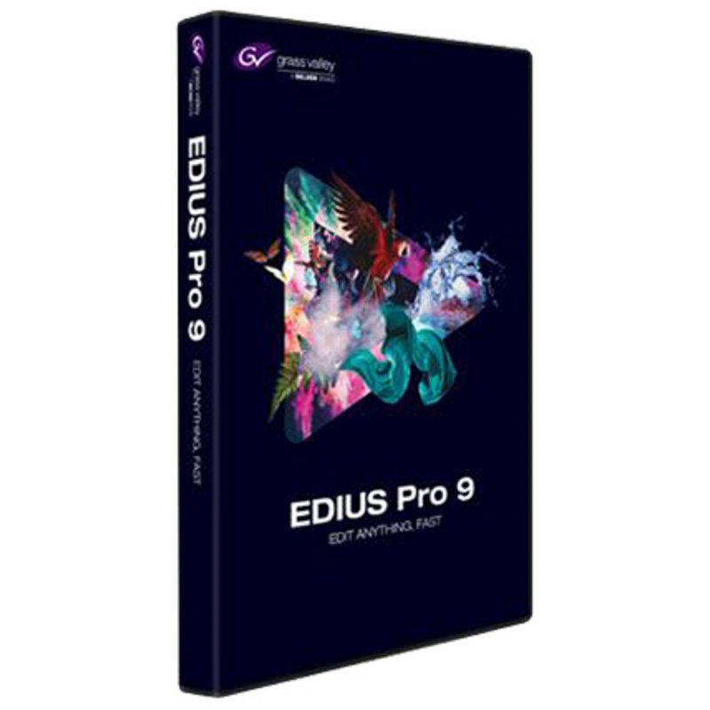 EDIUS Pro 9广播级非线性视频编辑软件Windows 64位终身授权盒装简体中文版