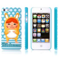 迪沃(devia) 彩图背壳--吉祥娃版系列 适用于苹果iPhone5/5s 手机保护壳/套
