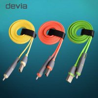 迪沃（DEVIA）尼系列 二合一双接头数据线 适用于iPhone、三星等IOS及Android机型