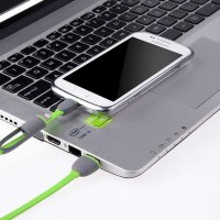 迪沃（DEVIA）梅系列 二合一双接头数据线 适用于iPhone、三星等IOS及Android机型