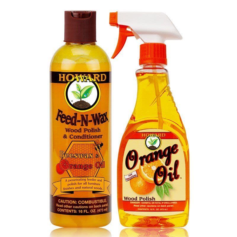 美国豪德Howard地板蜡家具清洁保养木蜡橙油地板精油保养护理套装图片