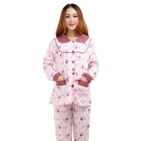 可可心依 孕妇装春装孕妇睡衣产妇月子服碎花睡衣孕妇家居服喂奶衣孕妇哺乳套装8801