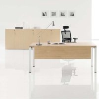 QUMUNAD-D主管桌B 员工桌 职员桌 带屏风隔断