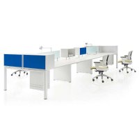 QUMUNAD-D六人工作位 员工桌 职员桌 电脑桌