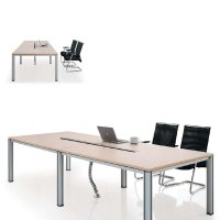 QUMUNDK-T会议桌 简约时尚风格会议桌 中型 小型