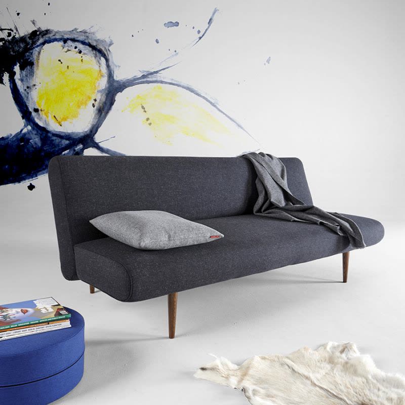 丹麦依诺维绅 功能性沙发床 独立袋装弹簧坐垫 书房沙发 安飞图片