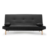 丹麦依诺维绅北欧时尚简约原木腿功能沙发床 客厅沙发床 时尚沙发布鸟