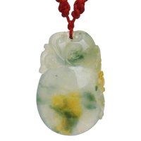 梦克拉Mkela 翡翠吊坠 福至心灵