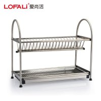 LOFALi爱尚活厨具不锈钢碗碟架置物架收纳架沥水架CF-304