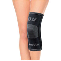 买礼物选NU NU钛锗能量保健支撑型护膝套老年人护具单只装 台湾产透气不闷热 M码