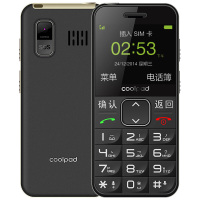 酷派（Coolpad）S588老人手机 移动/联通 儒雅黑