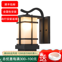 七只蚂蚁太阳能欧式LED别墅酒店户外防水铁艺壁灯15简约现代欧式阳台走廊墙壁室外庭院灯其他LED工业伦敦格子壁灯饰59W