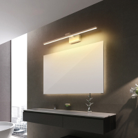 七只蚂蚁镜前灯led浴室厕所卫生间专用简约现代北欧简约现代led镜前灯浴室洗手间镜柜灯饰防水防雾灯具北欧卫生间灯D