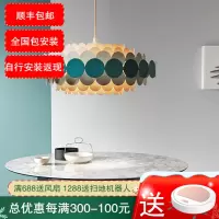 七只蚂蚁水晶吊灯客厅轻奢吊灯后现代轻奢吊灯后现代简约餐厅灯创意个性卧室客厅书房多层铁艺轻奢ins网红吊灯BL920