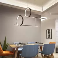 七只蚂蚁 简约现代LED客厅灯餐厅吊灯ins北欧后现代餐厅吊灯餐厅吊灯现代简约大气北欧客厅灯具创意个性艺术圆形轻奢PY