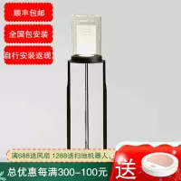 七只蚂蚁设计师款LED落地灯网红现代新中式玻璃落地装饰台灯客厅书房卧室个性设计师创意中国风禅意灯具设计师样板房玻璃落地灯