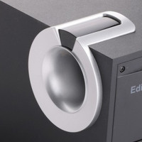 漫步者(EDIFIER) R201T08 多媒体有源2.1电脑音箱 木质低音炮音响 黑色