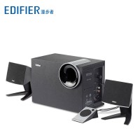 漫步者(EDIFIER) R201T北美 2.1声道 多媒体音箱 音响 电脑音箱 黑色