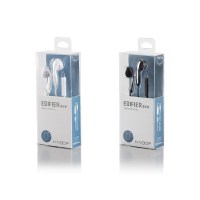漫步者(EDIFIER) H180P 手机耳机耳塞式 线控耳机带麦克风 手机耳麦 白色
