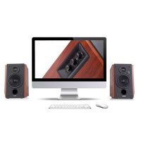 漫步者(EDIFIER) R1700BT 无线蓝牙电脑音箱2.0多媒体家居台式音响 木纹色