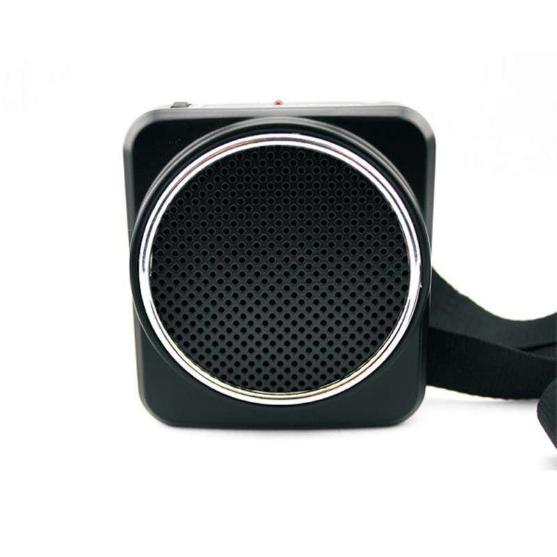 爱课akermr100扩音器便携腰挂锂电喊话器教学导游小蜜蜂黑色视频