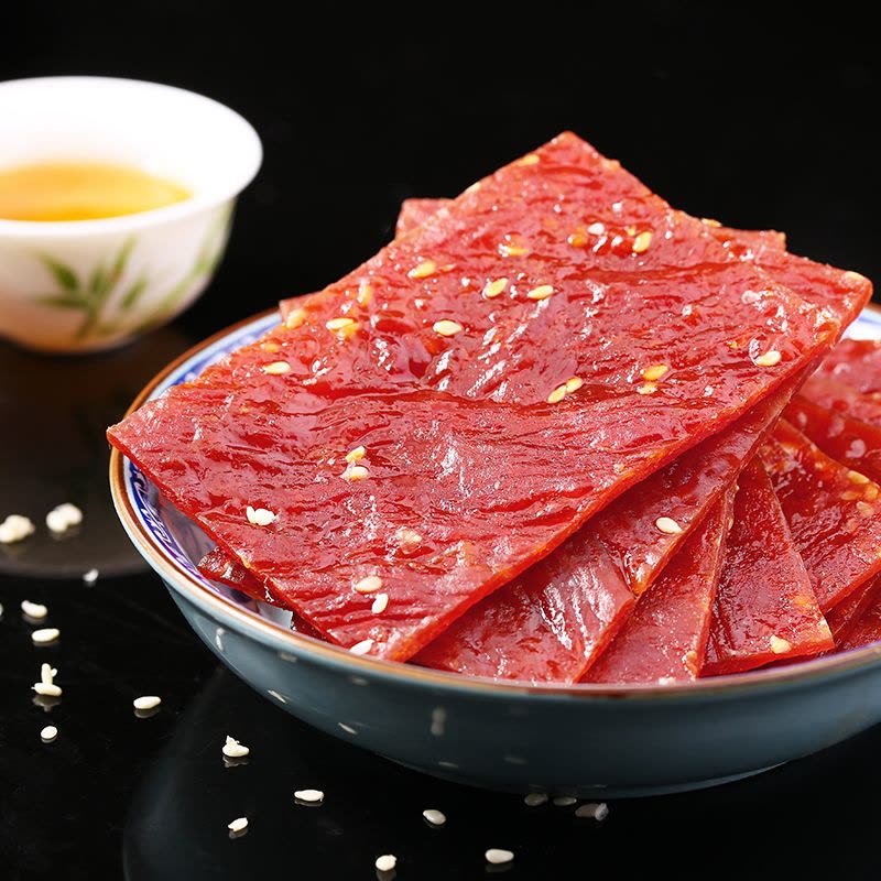 漫时光【百草味-K歌派对C470g】肉类零食组合3袋装图片