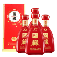 今世缘 国缘K5 柔雅醇厚型 白酒 42度 500ml*4瓶 整箱装