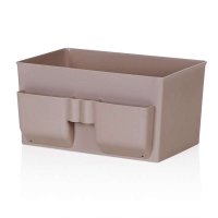 简家 炫彩多格化妆品收纳盒 办公桌面杂物整理收纳 易清洁K2339