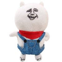 可兰薇 暴走漫画公仔 恶搞整蛊创意 毛绒玩具