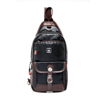 瑞士军刀胸包 男士单肩包sa9810 时尚休闲运动胸包小腰包单肩斜挎包