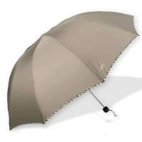 天堂伞 加大加固天堂伞 全钢骨架商务高密拒水坚固三折 雨伞雨具 防风10根钢骨